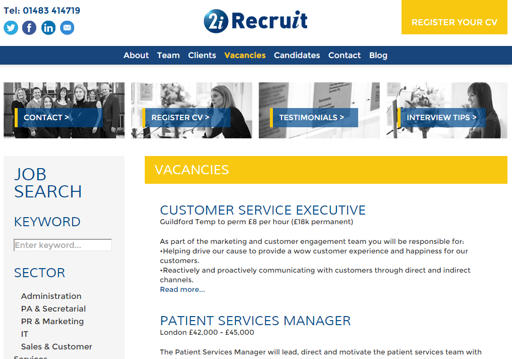 2i-recruit-website